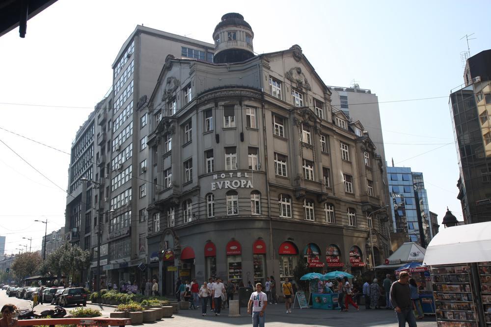 Hotel Evropa Belgrado Exterior foto
